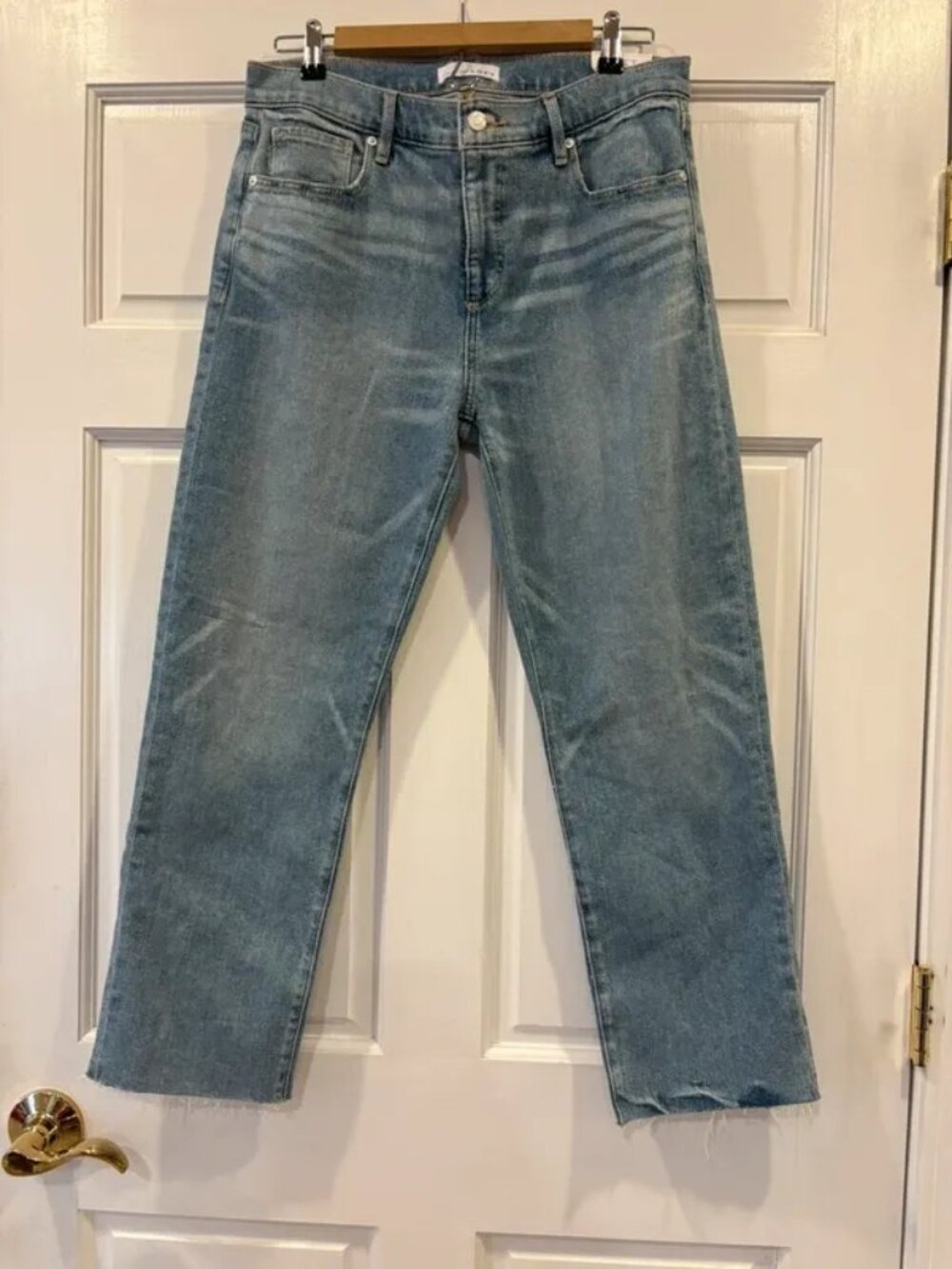 Loft Size 10 / 30 Fresh Cut Mid Rise Slim Jeans in Classic Mid Wash